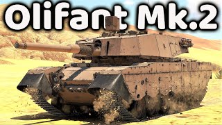 African Elephant Olifant Mk2 Main Battle Tank Gameplay  War Thunder [upl. by Notyard]