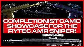 Completionist Camo Showcase for the Rytec AMR Sniper Rifle Gold Platinum Damascus amp Obsidian [upl. by Quar]