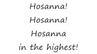 Hosanna  Vineyard lyrics [upl. by Costa868]