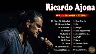 Ricardo Arjona SUS MAS HERMOSA CANCIONES TOP20 GRANDES EXITOS [upl. by Ozmo12]