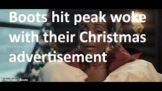 Boots Christmas advertisement stars the woman who complained that the royal family are too white… [upl. by Convery215]