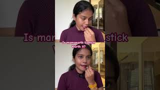 Mamaearth lipstick review mamaearth mamaearthproduct lipstick lipstickreview lipstickhacks [upl. by Ivon]