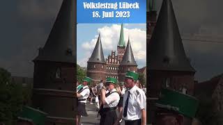 Shorts Volksfestzug 2023 Hansestadt Lübeck [upl. by Nerland]