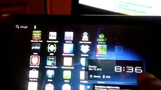 Archos 70b  8Gb  Internet Tablet Unboxing amp Review [upl. by Antsirhc]