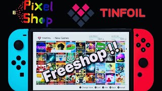 Tinfoil Freeshop Setup Guide for Nintendo Switch 2023 [upl. by Eelyah848]