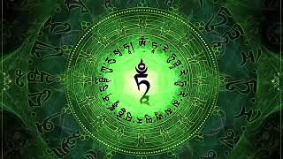 Green Tara Mantra  Om Tare Tuttare Ture Soha  綠度母 多羅菩薩 心咒 [upl. by Alyahs918]