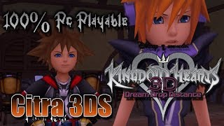 Citra 3DS Emulator Kingdom Hearts 3D Dream Drop Distance Build 9b6dbe9 [upl. by Sebastien]