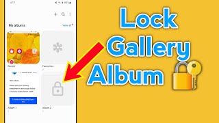 How to Lock your Gallery Album in Samsung Phone [upl. by Aihsar]