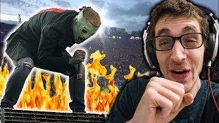 Slipknot  Sic Live At Download Festival 2009 HIP HOP HEAD REACTS TO METAL [upl. by Symon339]