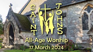 AllAge Worship  17 March 2024 [upl. by Uranie]