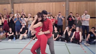 Aventura  Cuando Volveras  Bachata Dance by Marco amp Sara at Bachateando Festival 2019 Shorts [upl. by Nivrad]