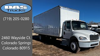 2015 Freightliner M2 106  30’ Box Truck W Barn Doors  R7282 [upl. by Hallutama165]