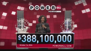 Powerball October 14 2024 [upl. by Akemad964]