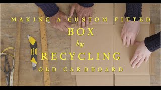 How to make a custom cardboard packing box for FREE with Rajiv Surendra and Laura Fetterley [upl. by Sheena]