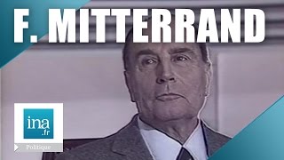 François Mitterrand face à Yves Mourousi  un président câblé  Archive INA [upl. by Assenad411]