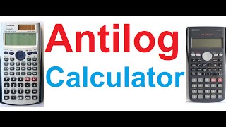 How To Find Antilog Using Scientific Calculator Casio fx991ES amp fx82MS Logarithm  Antilogarithm [upl. by Xino]