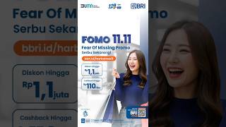 Nikmati promo spesial BRI 1111 bbriidharbolnas11 TabunganBRI BRImo PromoMerchantBRI [upl. by Alethia]