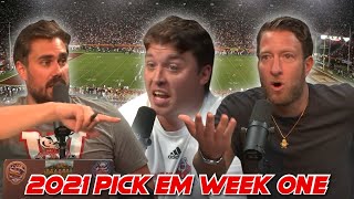 Dave Portnoys CRAZY Contract Negotiation with Rico Bosco  2021 Pick Em Week 1 [upl. by Kelcey373]