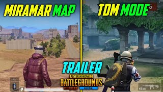 PUBG Mobile Lite Official Trailer of Miramar Map and TDM Mode [upl. by Naimad]