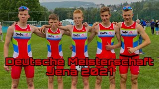 Deutsche Meisterschaft Triathlon  Jena  2021  Matteo Kozka [upl. by Siraj]