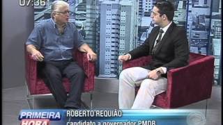 Entrevista com o candidato a governador do Paraná pelo PMDB Roberto Requião 0808 [upl. by Kuth]