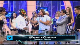 Konan Big hablando ingles en Las Noches De LATV [upl. by Munson]