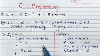 Introduction to C Hindi  What is C full Explanation [upl. by Reiners]