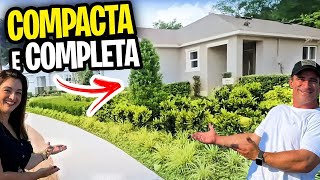 CASA COMPACTA DE BAIXO CUSTO EM OCOEE FLORIDA 😱 [upl. by Enamrahc]