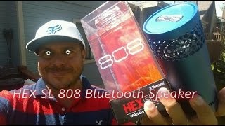 HEX SL 808 Bluetooth Speaker Unboxing Review [upl. by Lamoureux50]