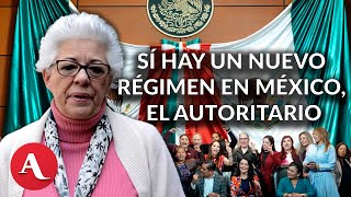 Estamos pasando de una democracia defectuosa y débil a una autocracia fortalecida María Marván [upl. by Aihsein446]