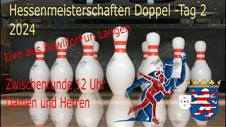 Hessenmeisterschaft Doppel Zwischenrunde Damen und Herren 12 Uhr [upl. by Azzil]