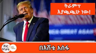 Sheger FM Tintane  ትራምፕ እያጯጯሁ ነውDonald Trump በእሸቴ አሰፋ Eshete Assefa ShegerFM1021Radio [upl. by Bozovich]