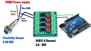 PC817 Adapter Module Optocoupler with Arduino  zonemakercom [upl. by Blake146]