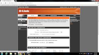 Dlink DIR600L Wifi Router User Interface [upl. by Shererd585]