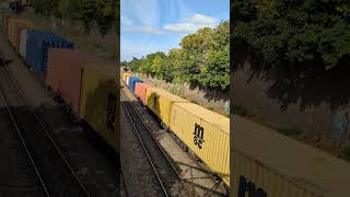 class 66 66741 passing welford road 9924 trainspotting gbrf class66 railfreight [upl. by Kcirdle]