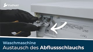 Wie kann ich den Abflussschlauch meiner Waschmaschine ersetzen  FixPart [upl. by Egroj563]