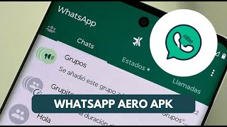 Whatsapp Aero Nedir Whatsapp Aero Özellikleri Nelerdir 2024 [upl. by Htidirrem]