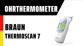 Ohrthermometer Braun ThermoScan 7 BRAIRT6520 [upl. by Whitver]