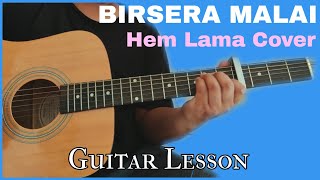 Birsera Malai  Hem Lama Cover  Guitar Chords Lesson [upl. by Jonie435]