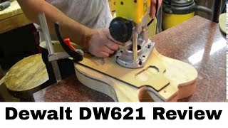 My favorite router for Guitar Luthier work  Dewalt DW621 Guitar building BigDGuitars [upl. by Orlene]