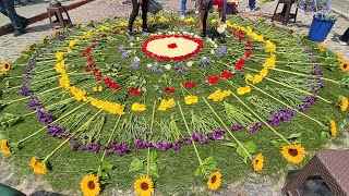 Las mejores Alfombras en semana santa Antigua Guatemala [upl. by Lraep]