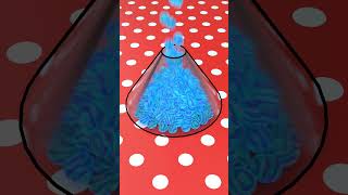 Into The Cone Sphere Fill and Spill satisfying animation 3dloop knightcube asmrsounds [upl. by Namlaz]