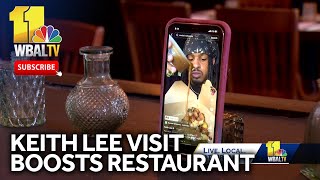 Baltimore restaurant sees boost after Keith Lee visit [upl. by Folly832]