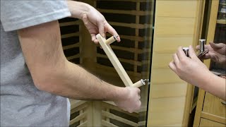 Canadian Spa Company Sauna Handle Assembly [upl. by Eustache311]