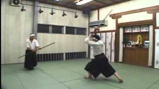 Kukishin Ryu Bojutsu Shoden no Kata 5 [upl. by Nadnal]