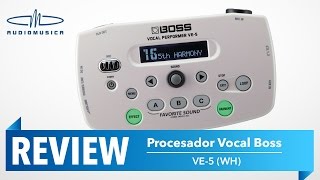 REVIEW  Procesador vocal Boss VE  5 [upl. by Sigismund155]