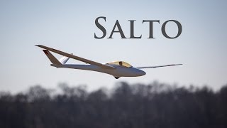 Pat Teakle Salto Slope Soaring on Selsley Common UK [upl. by Nedgo601]