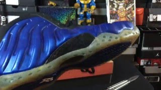 1997 OG NIKE AIR FOAMPOSITE ONE PENNY ROYAL BLUE UNBOXING FAVORITE SHOE EVER [upl. by Hartwell]