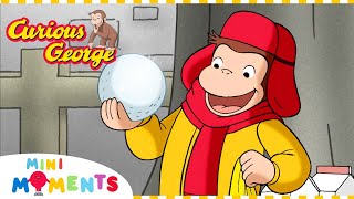 Georges Winter Games 🧊 Curious George  Christmas Special 🎄  Mini Moments [upl. by Grete]