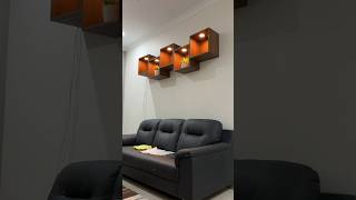 Installing IKEA Eket wall shelves Walnut [upl. by Isnan]